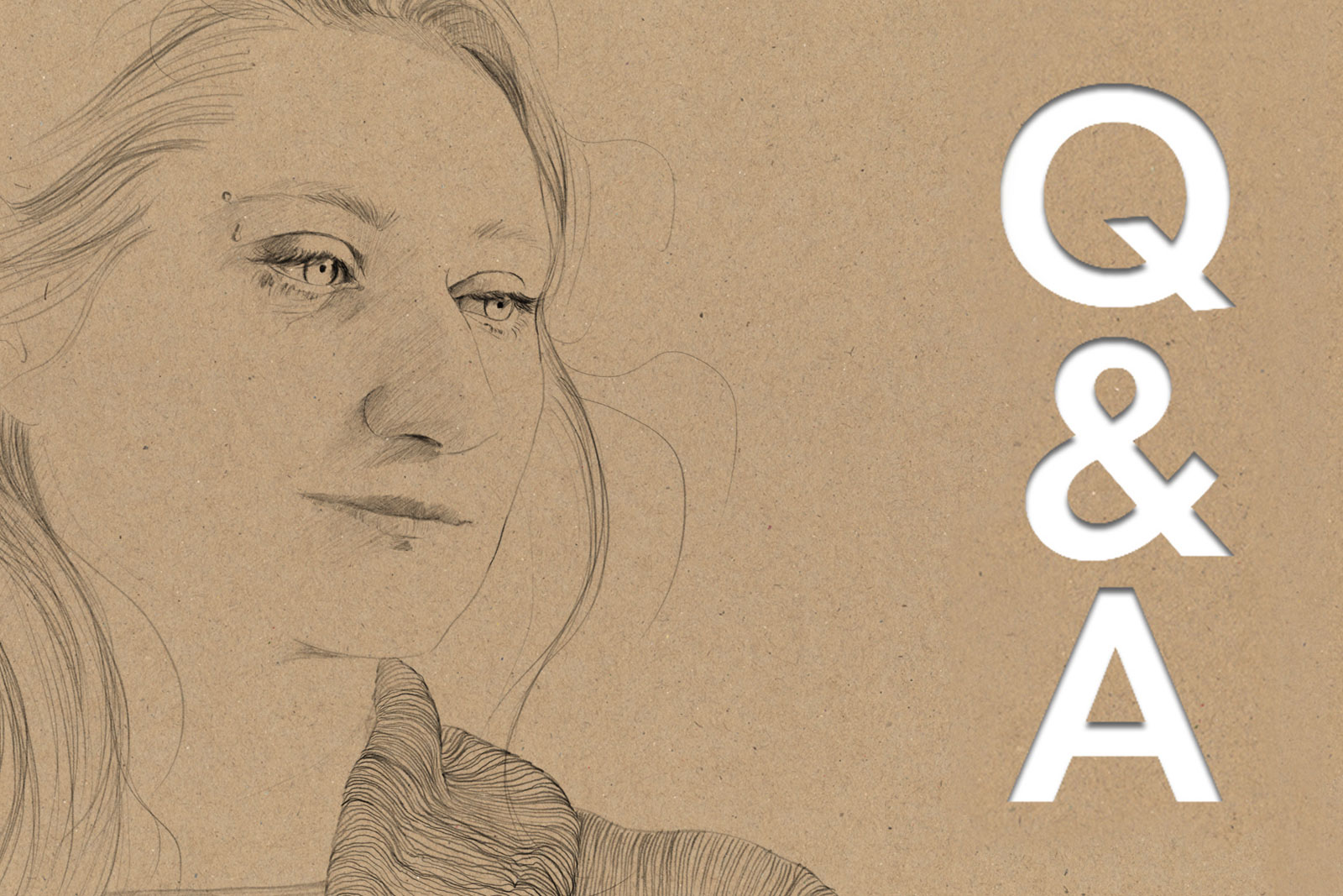 Line drawing of author Lynsey May. (Artwork by Lucy Scott.)