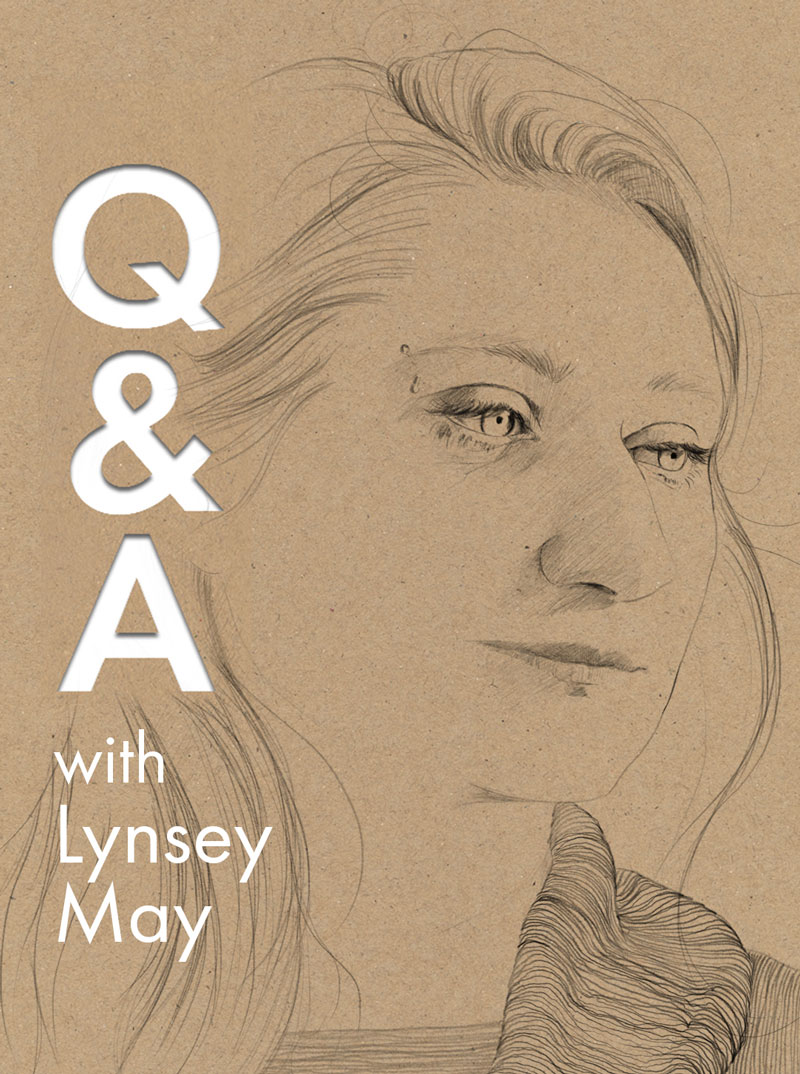 Drawing of Lynsey May.